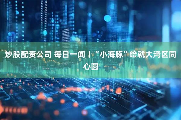 炒股配资公司 每日一闻丨“小海豚”绘就大湾区同心圆